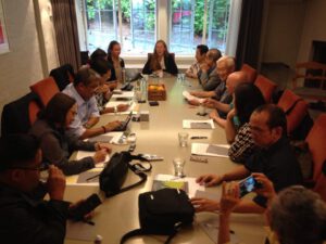 Preliminary talks between the incoming GPH panel and NDFP panel in Oslo, Norway. | Photo by Atty. Edre Olalia