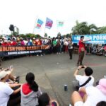 From the BAYAN led delegation during the Million People March in Luneta back in 2013. | Photo by Tudla Productions