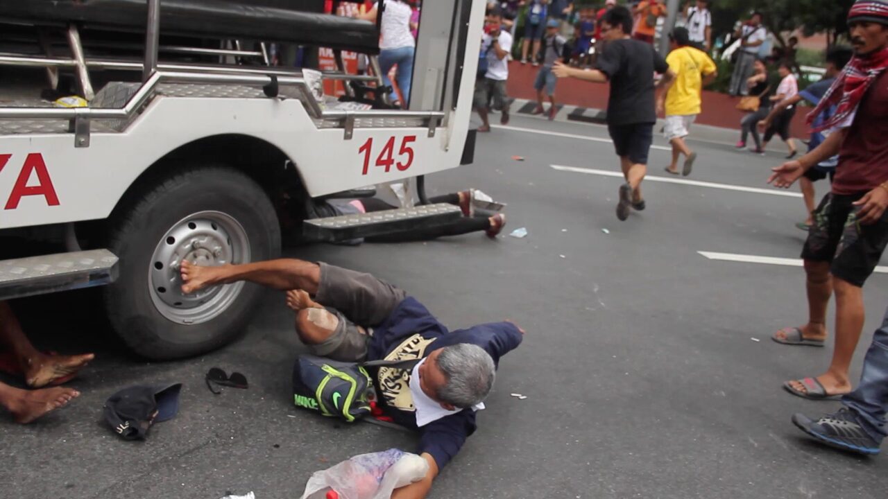 van-run-over