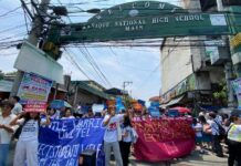 Daan-daang mag-aaral ng PNHS, kinondena ang malawakang sekswal na pang-aabuso sa loob ng paaralan